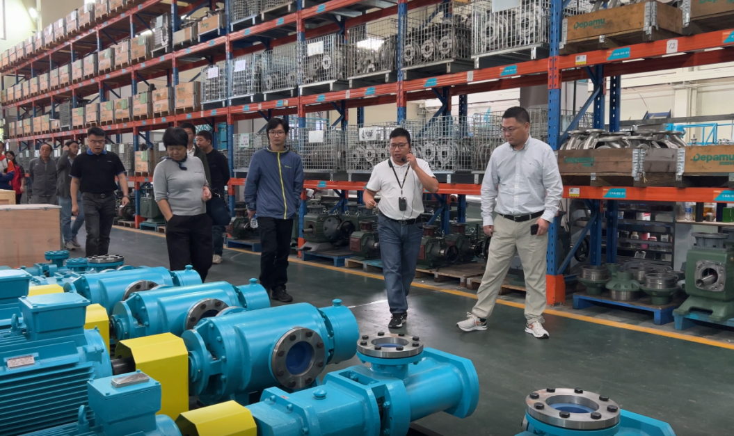 考察 | 中石化機(jī)泵專(zhuān)家組來(lái)訪(fǎng)，點(diǎn)贊德帕姆！