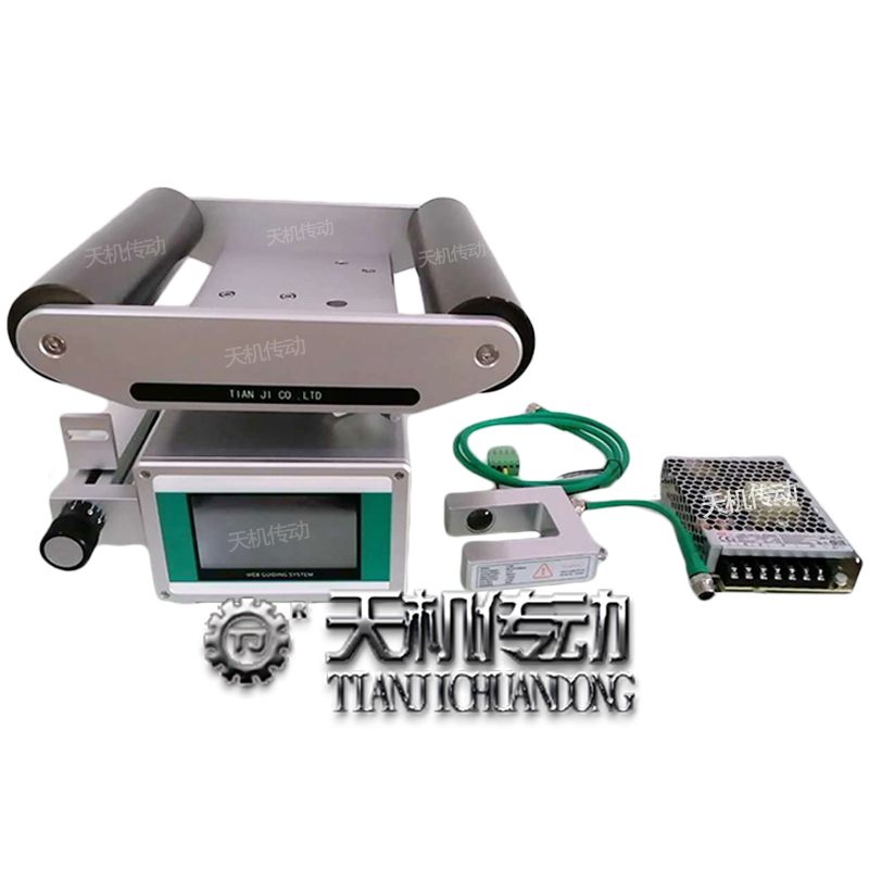 面對(duì)口罩物料跑偏，可使用糾偏一體機(jī)
